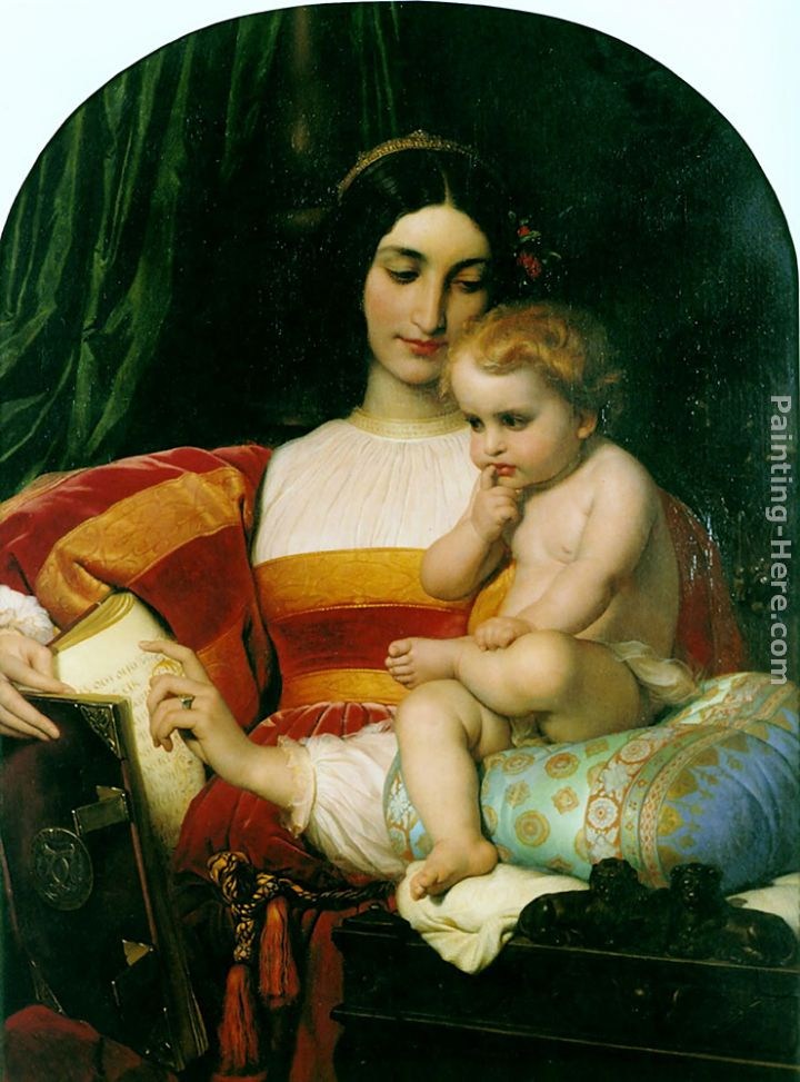 Paul Delaroche The Childhood of Pico della Mirandola